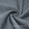 Fireproof Cotton Acrylic Blend Dark Grey Fleece Fabric